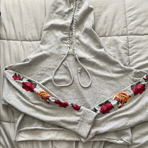 Pac Sun cropped hoodie